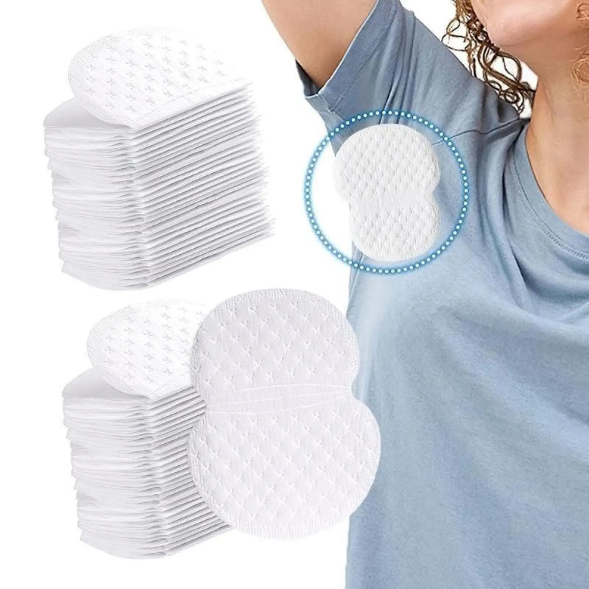 Taches anti-transpiration pour aisselles invisibles, respirantes et jetables — usage quotidien, sport, voyage