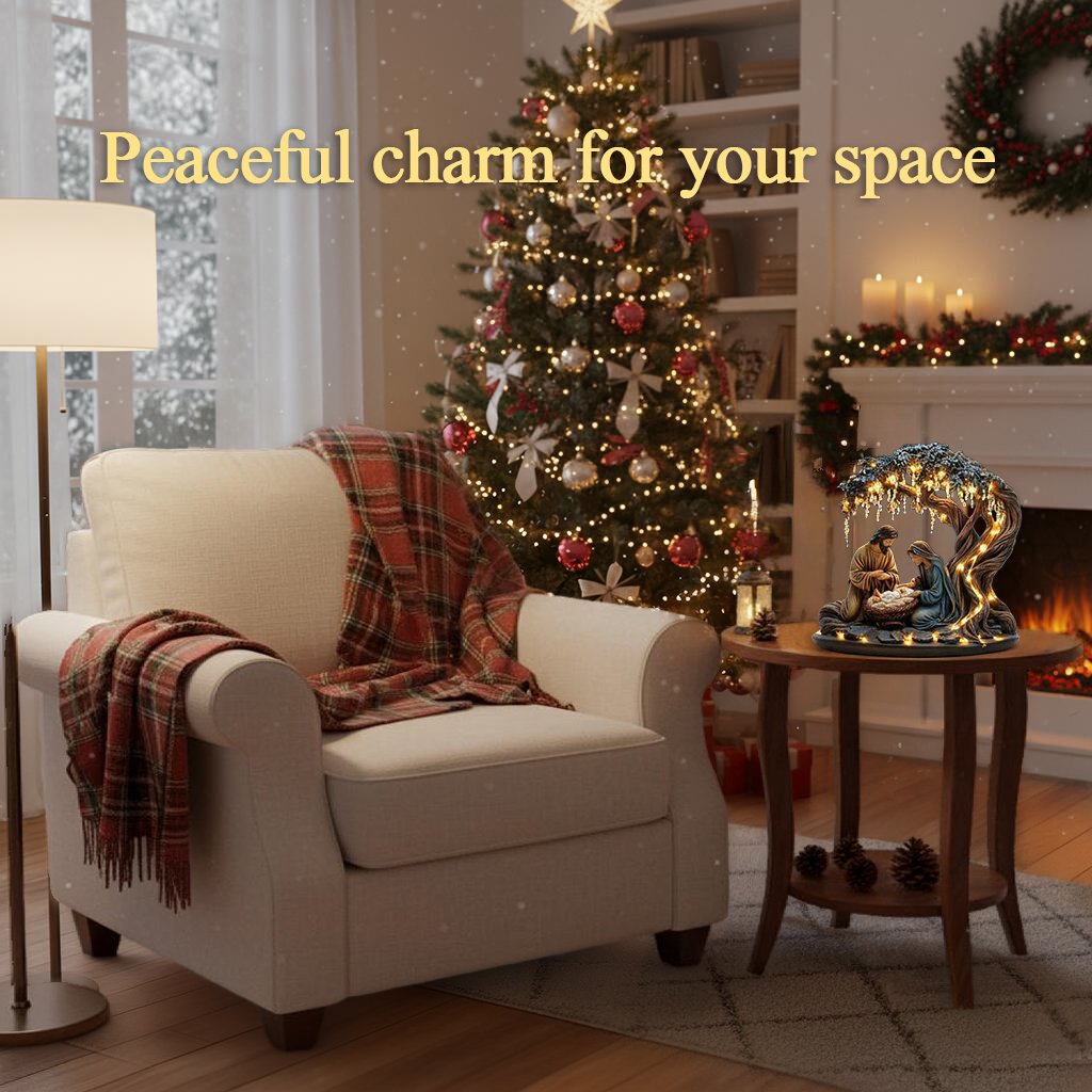 🚚Achetez-en 2, livraison gratuite🎄🎁Figurine décorative de crèche de Noël