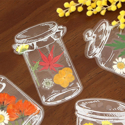 💐🌷40 marque-pages transparents avec fleurs séchées - marque-pages cadeaux à personnaliser