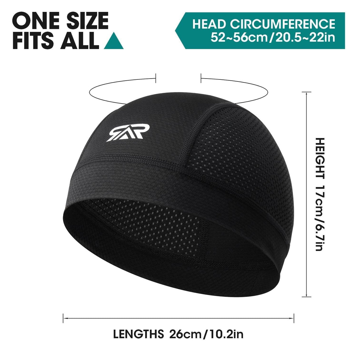 🧢 Lot de 2 sous-casques respirants pour homme | Bandeau léger évacuant la transpiration et sous-casque pour le cyclisme, la course à pied et la moto