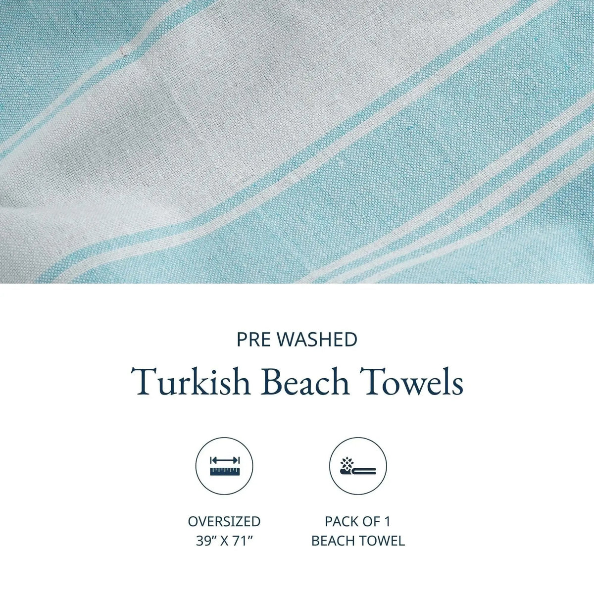 🔥Promotion estivale : -48 % 🌴 Serviette de plage XL légère à tissage plat