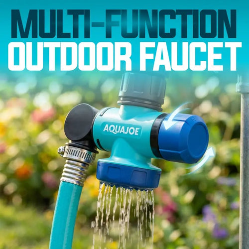 💦 Raccord multifonction pour tuyau d’arrosage Aqua Joe