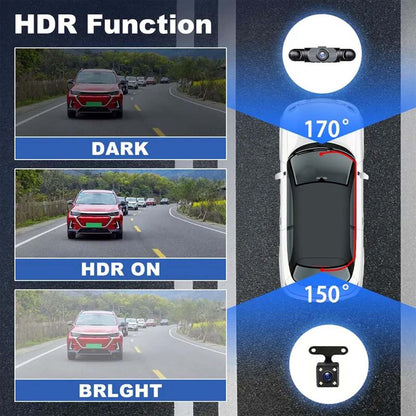 🎁 -49 % – Système de dashcam grand angle pour voiture | Plus vous achetez, plus vous économisez 🔥