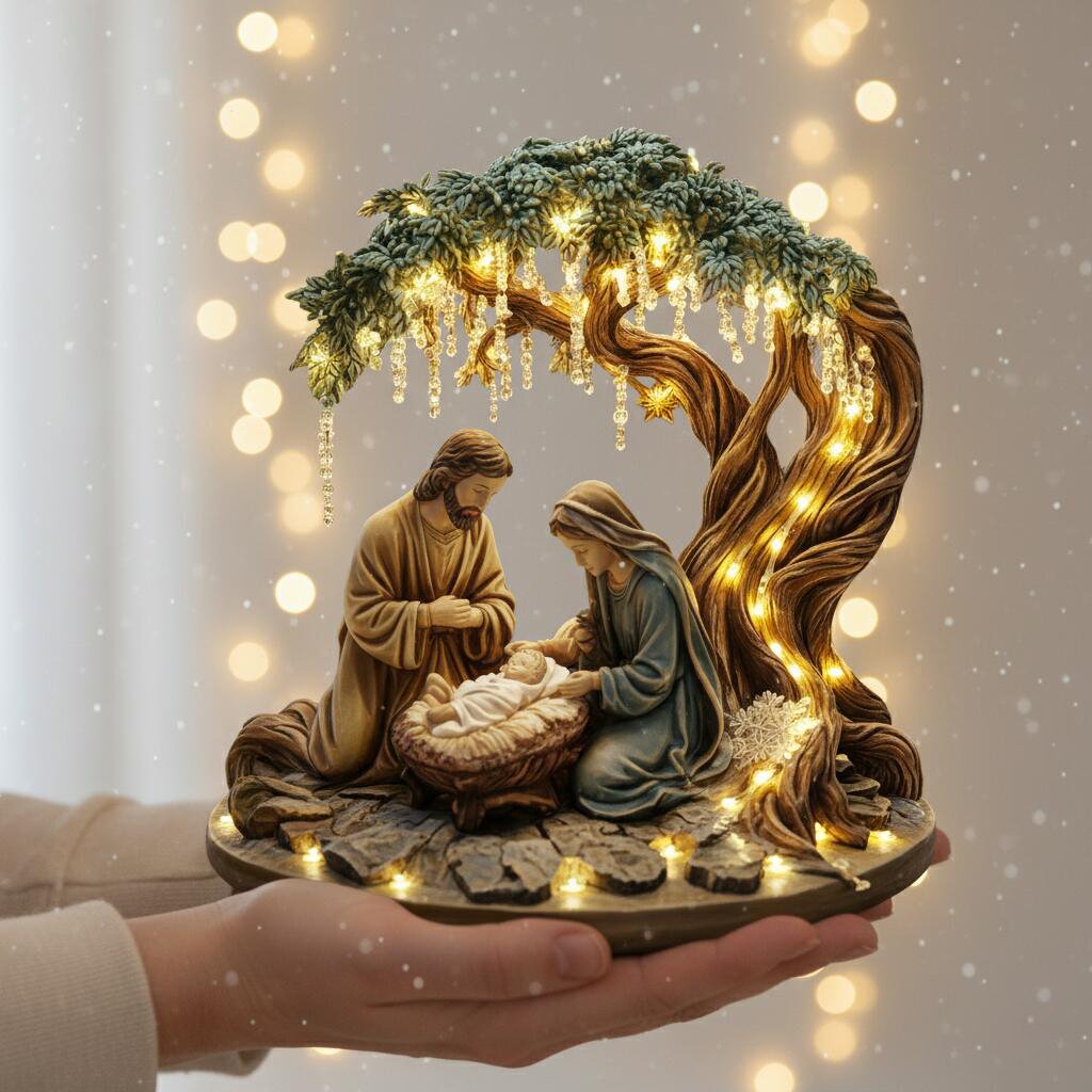 🚚Achetez-en 2, livraison gratuite🎄🎁Figurine décorative de crèche de Noël