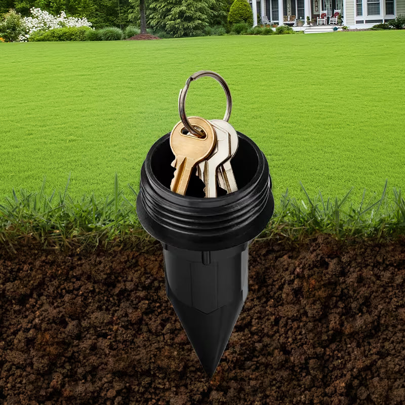 🗝️🌿Cache-clé pour arrosage | Leurre réaliste d’arroseur de jardin