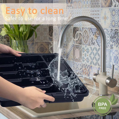 LIVRAISON GRATUITE🔥🔥Tiroir extensible pour ustensiles de cuisine
