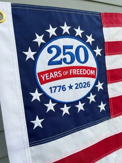 🔥Dernier jour : -50 % - 🇺🇸✨ Drapeau américain commémoratif du 250e anniversaire (1776–2026)