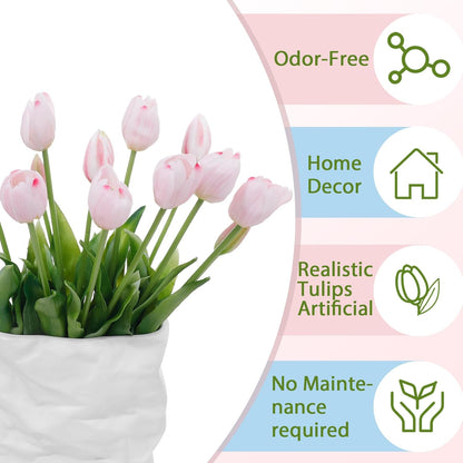 15pcs Artificial Tulips Flowers🌸☀️