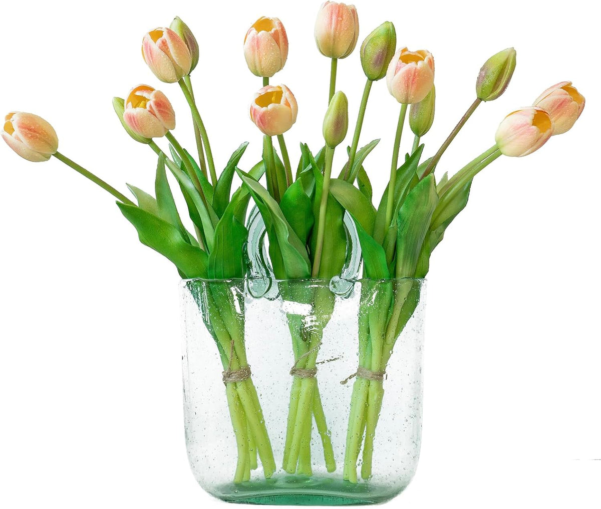 15 fleurs de tulipes artificielles🌸☀️