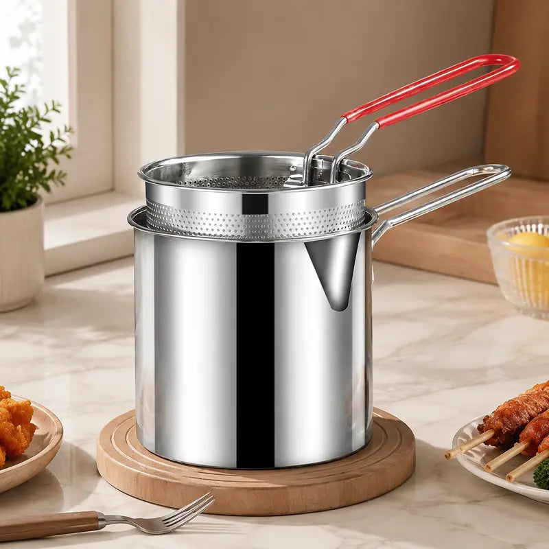 ⚡Friteuse en acier inoxydable