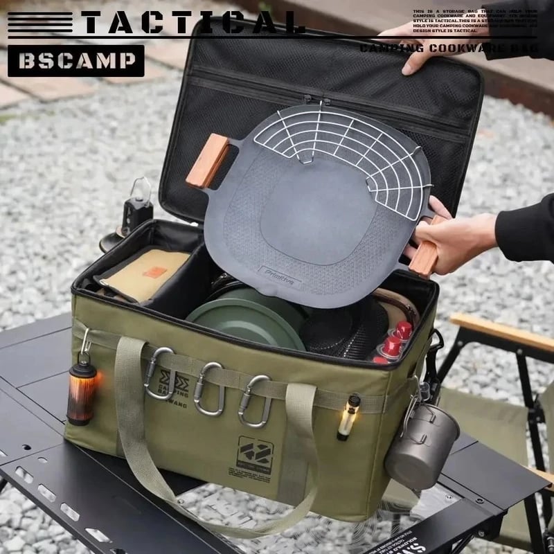 🔥Sac de rangement pliable d’extérieur de grande capacité, imperméable et portable, pour organiser le camping et les pique-niques