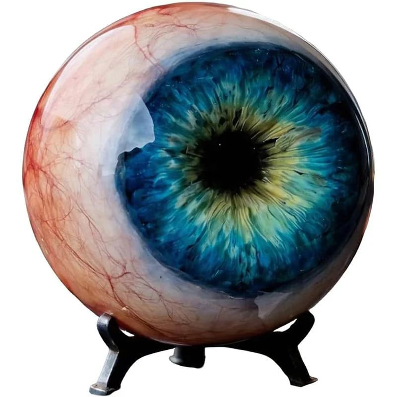 Décoration d’œil de monstre hyperréaliste 👁️