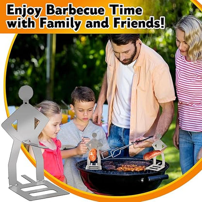 🍖Farceur de plein air Support à saucisses pour barbecue en acier inoxydable - 1 acheté, 1 offert