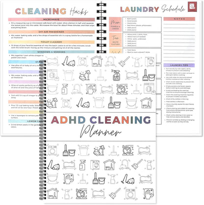 Dernier jour de la promotion -59 % ! ⏰ Kit de nettoyage et d'organisation pour TDAH - Planificateur de tâches ménagères