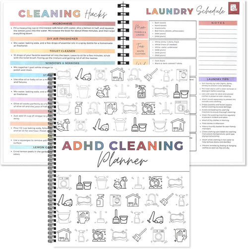 Dernier jour de la promotion -59 % ! ⏰ Kit de nettoyage et d'organisation pour TDAH - Planificateur de tâches ménagères