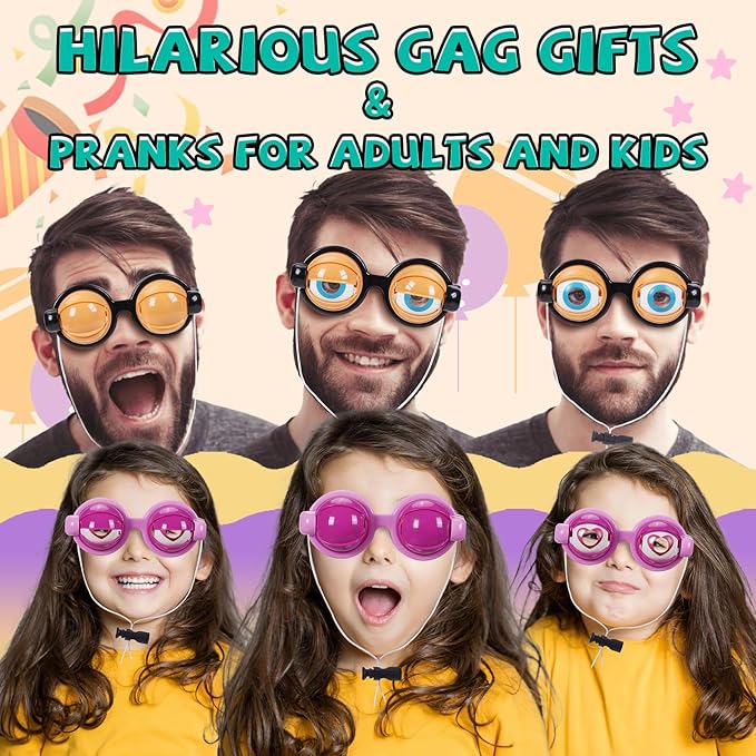 Vente flash : -50 % 🔥 Lunettes rigolotes à œil clignant