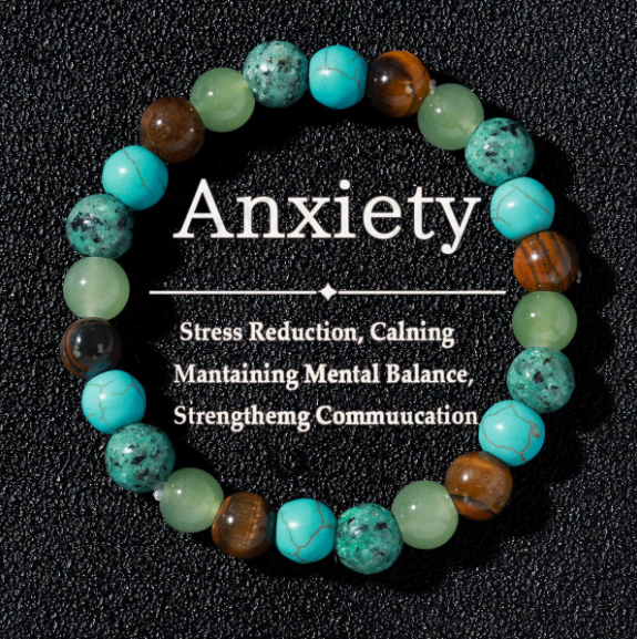 🔥Bracelet d’attraction de l’argent avec aventurine verte et œil-de-tigre