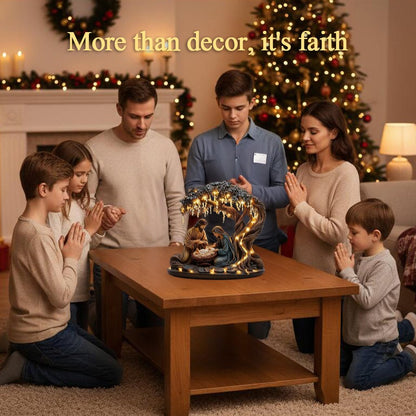 🚚Achetez-en 2, livraison gratuite🎄🎁Figurine décorative de crèche de Noël