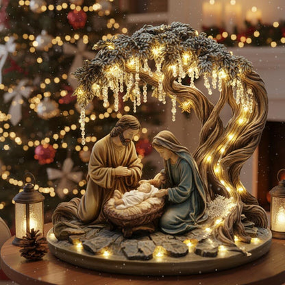 🚚Achetez-en 2, livraison gratuite🎄🎁Figurine décorative de crèche de Noël