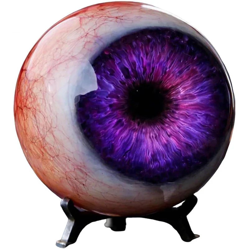 Décoration d’œil de monstre hyperréaliste 👁️