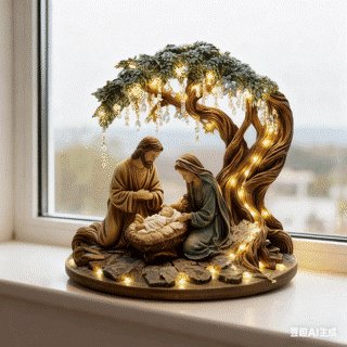 🚚Achetez-en 2, livraison gratuite🎄🎁Figurine décorative de crèche de Noël