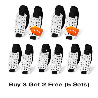 Ensemble de crampons à glace antidérapants et durables pour chaussures