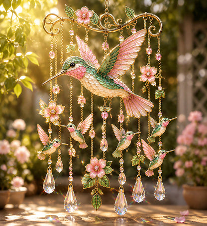 🐦🎐Dernier jour : -49 % sur le carillon à vent Colibri gracieux ! 🐦🎐