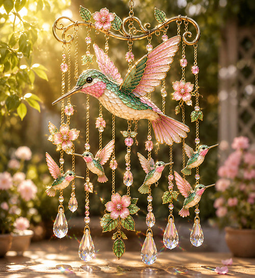 🐦🎐Dernier jour : -49 % sur le carillon à vent Colibri gracieux ! 🐦🎐