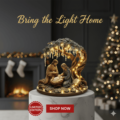 🚚Achetez-en 2, livraison gratuite🎄🎁Figurine décorative de crèche de Noël