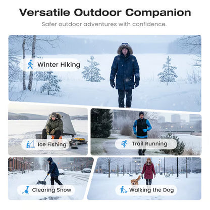Ensemble de crampons à glace antidérapants et durables pour chaussures