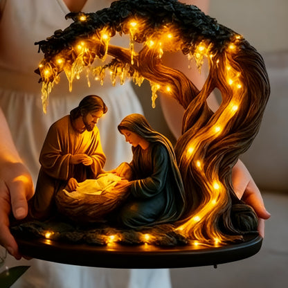 🚚Achetez-en 2, livraison gratuite🎄🎁Figurine décorative de crèche de Noël