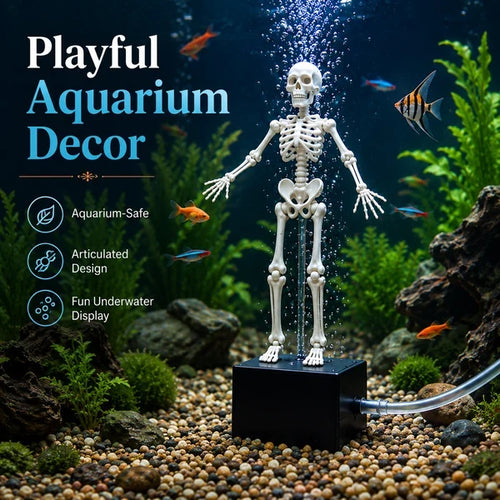 Bulleur d'aquarium squelette dansant