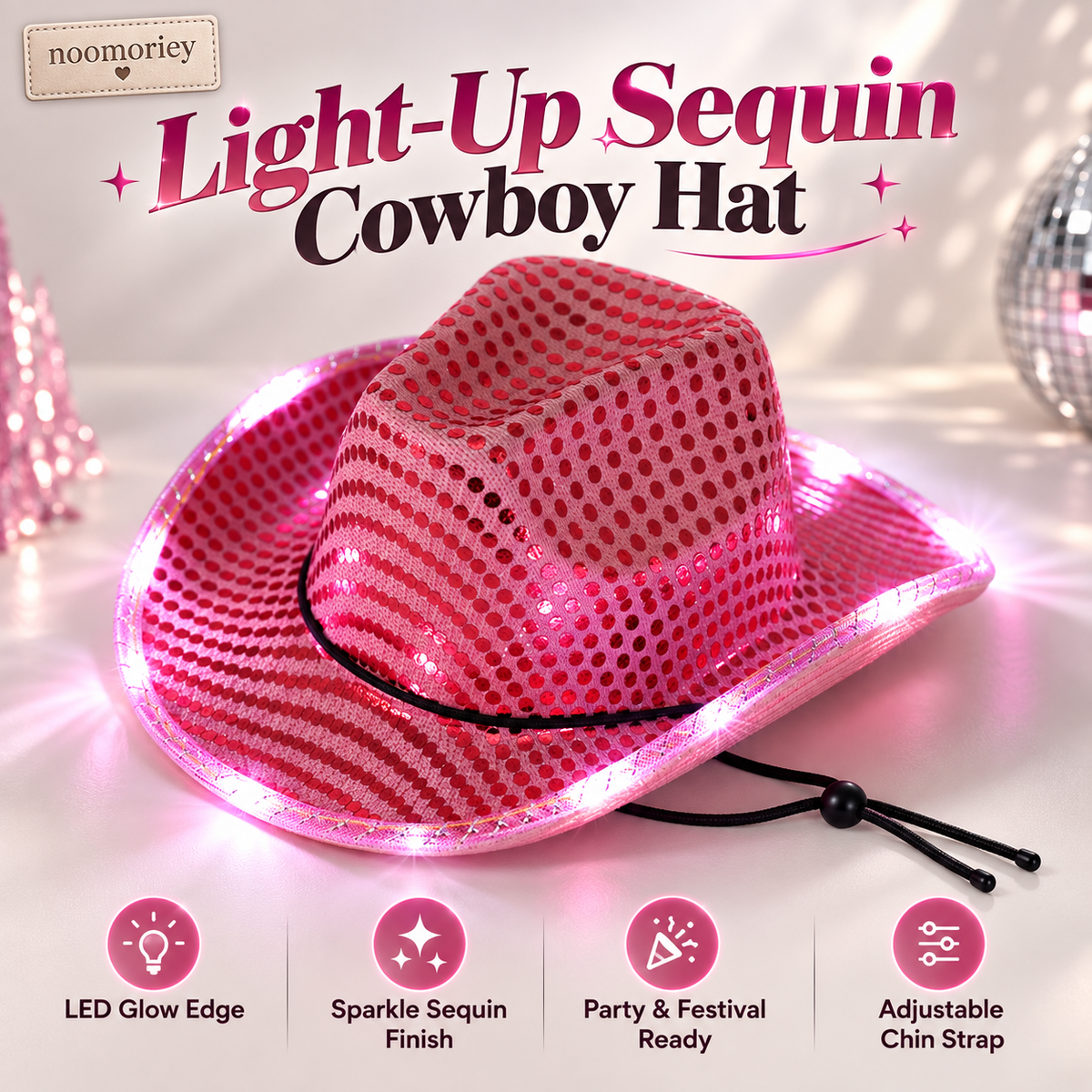 🤠 Chapeau de cowboy western classique – Chapeau de soleil d’extérieur à large bord pour le ranch, les festivals et un usage quotidien