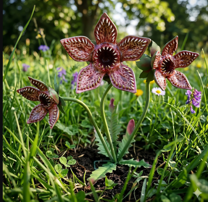 🌿 Piquet de jardin Fleur Monstrueuse