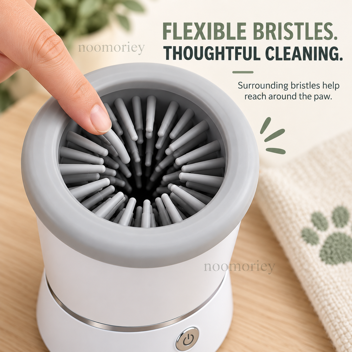 Automatic Dog Paw Cleaner, Electric Paw Washer for Dogs, Portable Pet Foot Cleaning Cup
