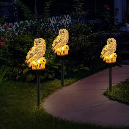 🔥 Offre Spéciale Fêtes 50 % DE RÉDUCTION 🔥 Lampe solaire étanche Hibou