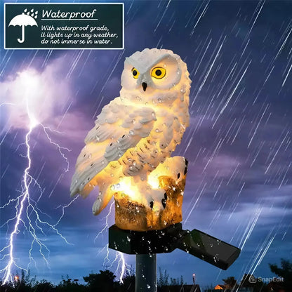 🔥 Offre Spéciale Fêtes 50 % DE RÉDUCTION 🔥 Lampe solaire étanche Hibou