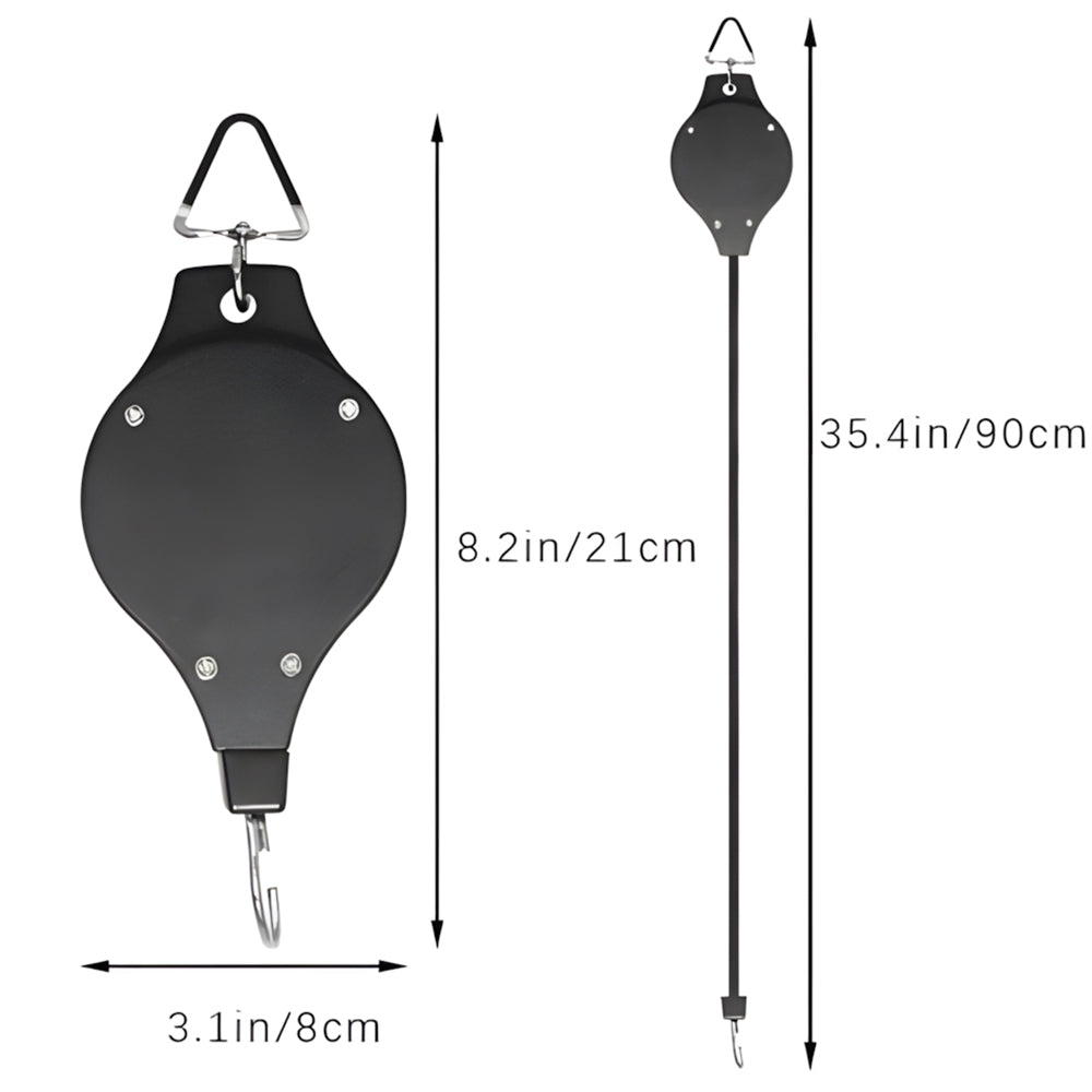 🌳Ensemble de poulies de jardin pour suspensions, pots et mangeoires à oiseaux