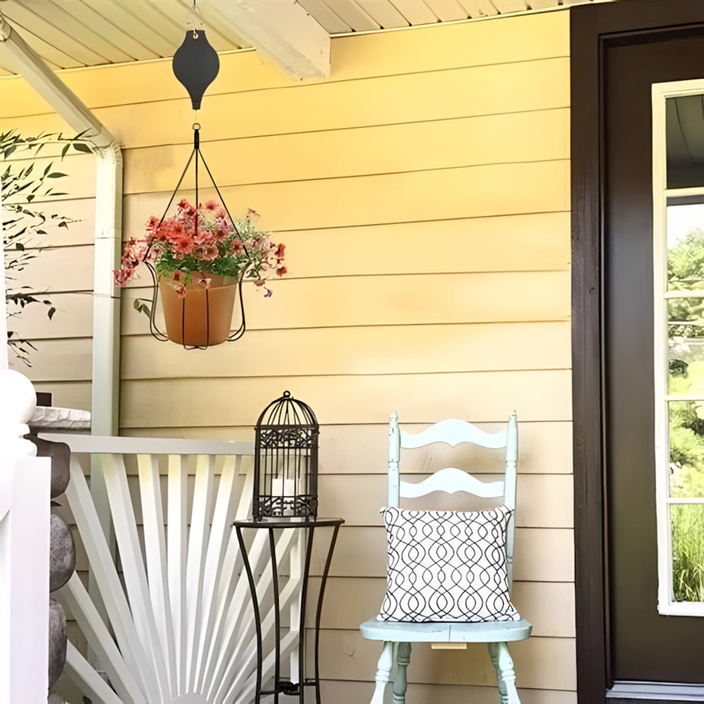 🌳Ensemble de poulies de jardin pour suspensions, pots et mangeoires à oiseaux