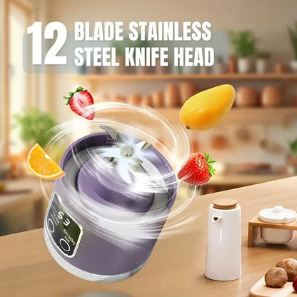LIVRAISON GRATUITE🔥🔥Le blender portable ultime – rechargeable par USB et compact pour des smoothies partout avec vous