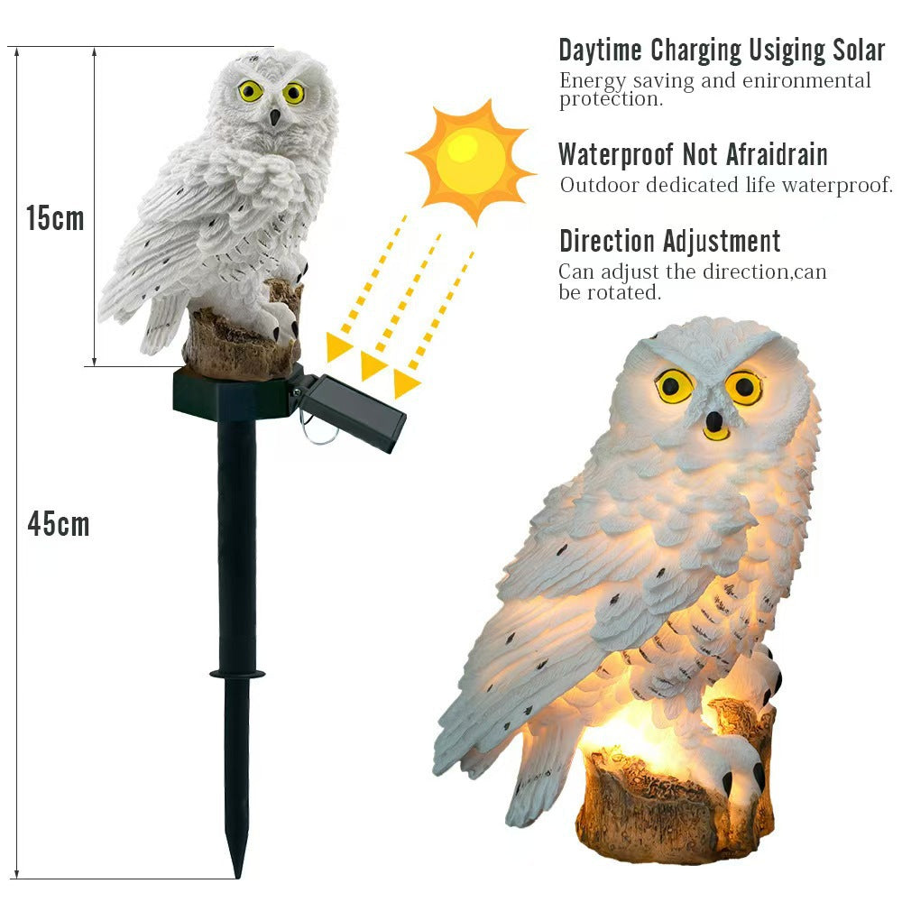 🔥 Offre Spéciale Fêtes 50 % DE RÉDUCTION 🔥 Lampe solaire étanche Hibou