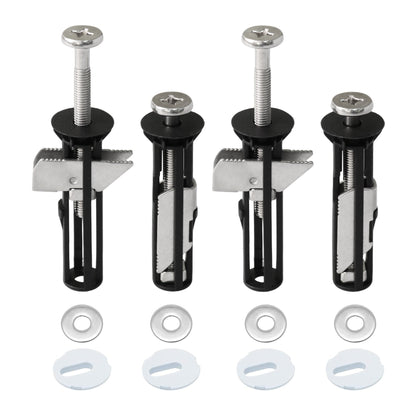 🔒 Boulon de fixation universel pour siège de toilettes – Kit de verrouillage rapide en acier inoxydable 304 avec 2 rondelles