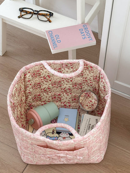 🚗Multi-Purpose Fabric Car Storage Basket with Handle | Foldable & Washable