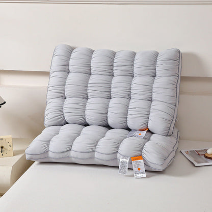 Noomoriey™ Cloud Pillow – Ultra Fluffy Quilted Bed Pillow with Breathable Support for Side, Back & Stomach Sleepers