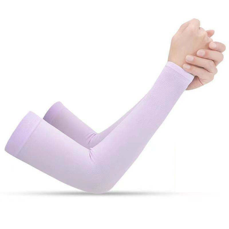 2 paires de manchons rafraîchissants à protection UV pour homme et femme, UPF 50, manchons de sport de compression contre le soleil