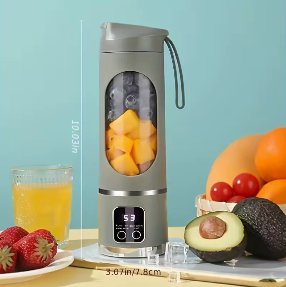 LIVRAISON GRATUITE🔥🔥Le blender portable ultime – rechargeable par USB et compact pour des smoothies partout avec vous
