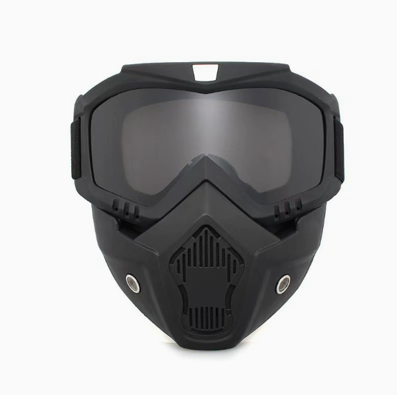 🤿Masque de protection multifonction - Lunettes de soudage à teinte automatique, Visière de ski antibuée & Équipement de jardinage anti-poussière - Masque de sécurité tout-terrain
