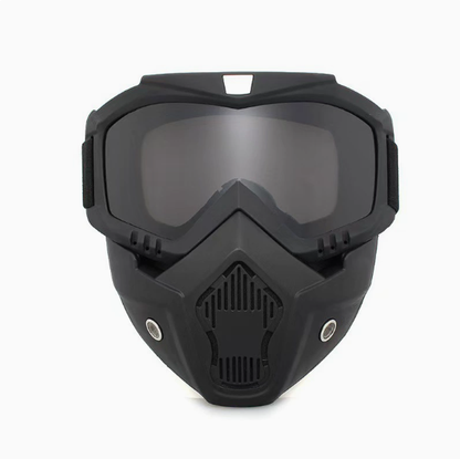 🤿Masque de protection multifonction - Lunettes de soudage à teinte automatique, Visière de ski antibuée & Équipement de jardinage anti-poussière - Masque de sécurité tout-terrain