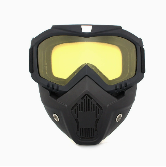 🤿Masque de protection multifonction - Lunettes de soudage à teinte automatique, Visière de ski antibuée & Équipement de jardinage anti-poussière - Masque de sécurité tout-terrain