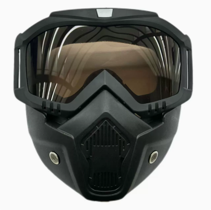 🤿Masque de protection multifonction - Lunettes de soudage à teinte automatique, Visière de ski antibuée & Équipement de jardinage anti-poussière - Masque de sécurité tout-terrain